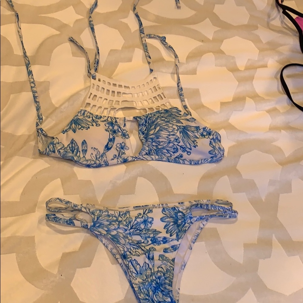Two piece bathing suit